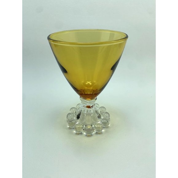 Anchor Hocking Amber Boopie Cocktail Glasses. - Picture 8 of 8